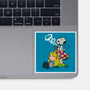A Beagle In Wonderland-None-Glossy-Sticker-zascanauta