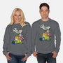 A Beagle In Wonderland-Unisex-Crew Neck-Sweatshirt-zascanauta