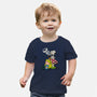 A Beagle In Wonderland-Baby-Basic-Tee-zascanauta