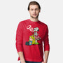 A Beagle In Wonderland-Mens-Long Sleeved-Tee-zascanauta