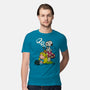 A Beagle In Wonderland-Mens-Premium-Tee-zascanauta
