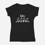 Innie Road-Womens-V-Neck-Tee-2DFeer