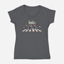 Innie Road-Womens-V-Neck-Tee-2DFeer