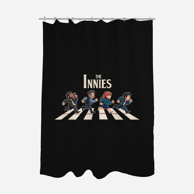 Innie Road-None-Polyester-Shower Curtain-2DFeer