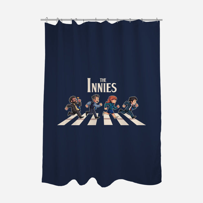 Innie Road-None-Polyester-Shower Curtain-2DFeer