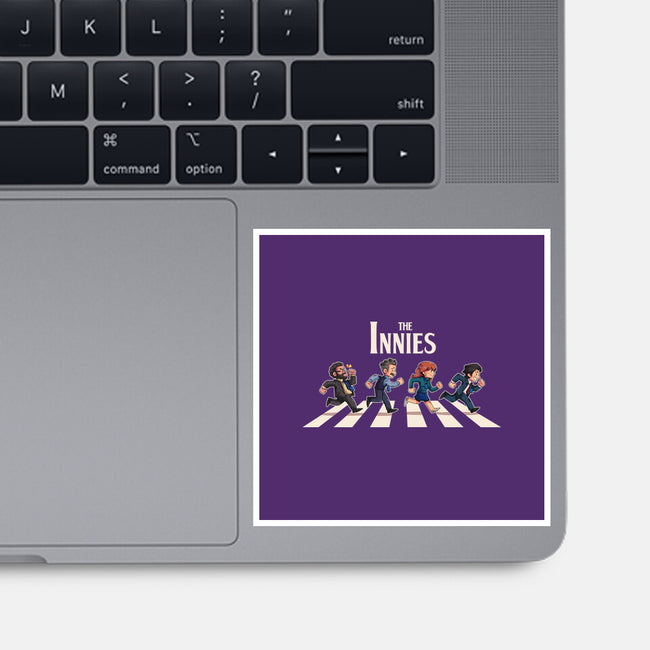 Innie Road-None-Glossy-Sticker-2DFeer