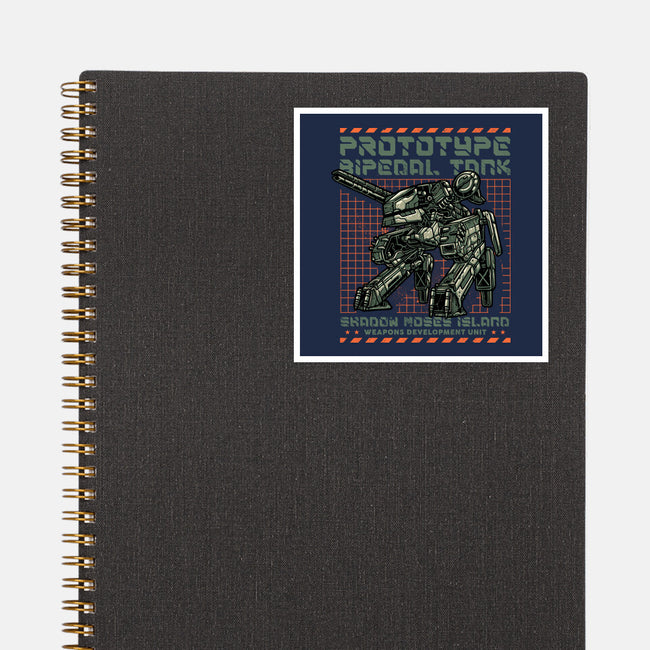 Prototype Bipedal Tank-None-Glossy-Sticker-momma_gorilla