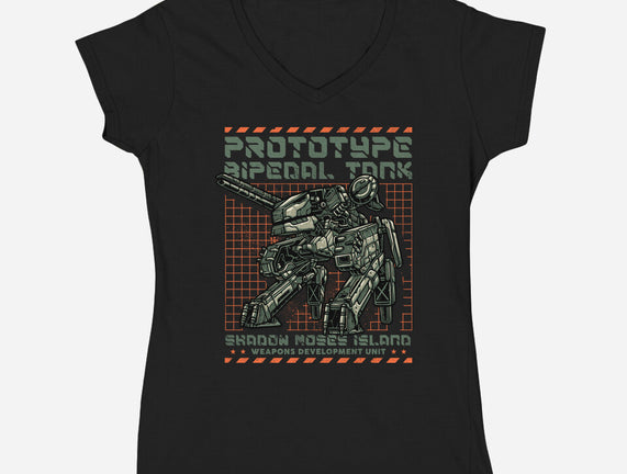 Prototype Bipedal Tank