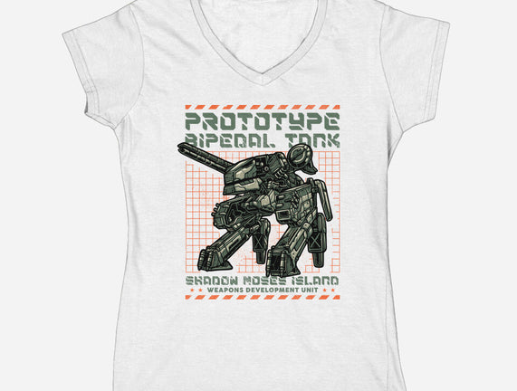 Prototype Bipedal Tank