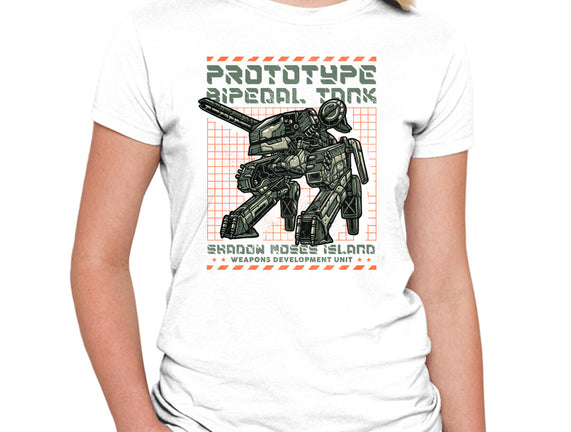 Prototype Bipedal Tank