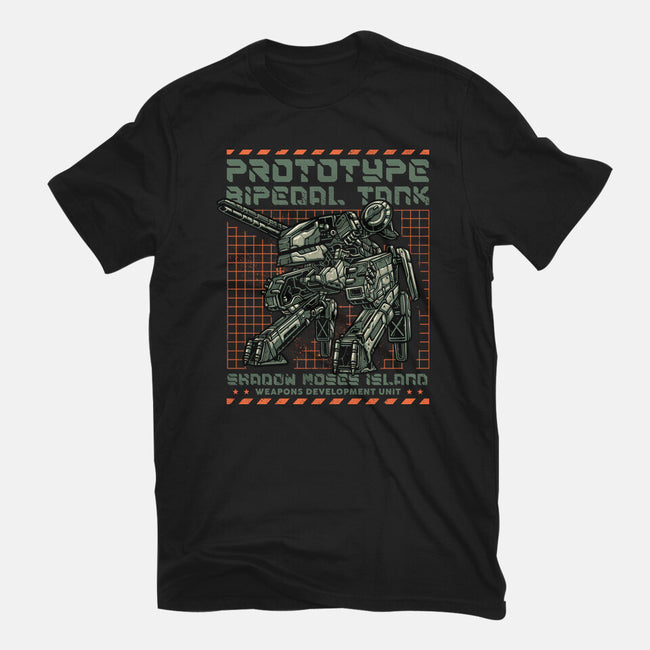 Prototype Bipedal Tank-Mens-Heavyweight-Tee-momma_gorilla
