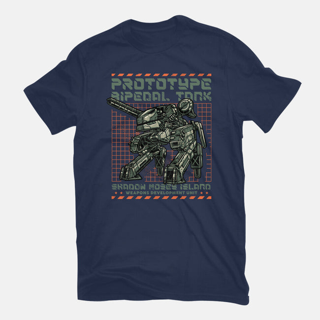 Prototype Bipedal Tank-Mens-Heavyweight-Tee-momma_gorilla