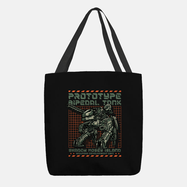 Prototype Bipedal Tank-None-Basic Tote-Bag-momma_gorilla