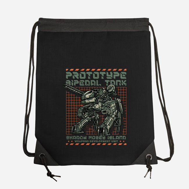 Prototype Bipedal Tank-None-Drawstring-Bag-momma_gorilla