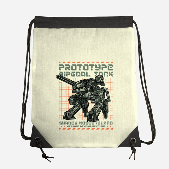Prototype Bipedal Tank-None-Drawstring-Bag-momma_gorilla