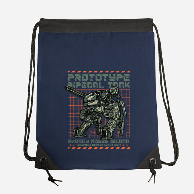Prototype Bipedal Tank-None-Drawstring-Bag-momma_gorilla