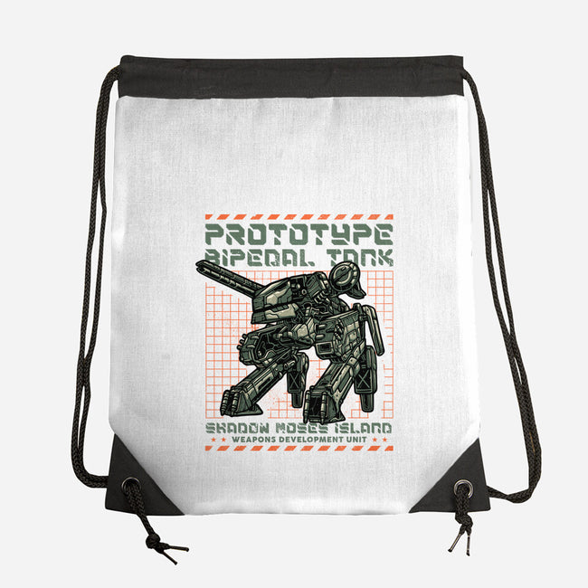 Prototype Bipedal Tank-None-Drawstring-Bag-momma_gorilla