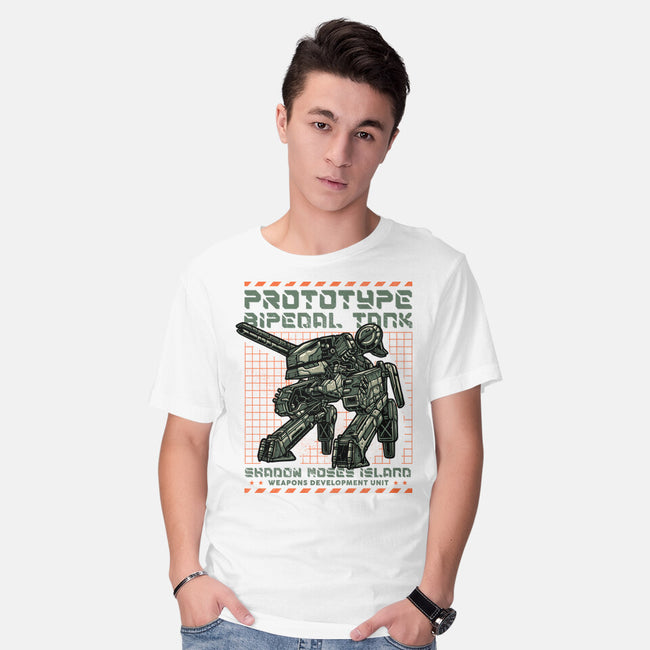 Prototype Bipedal Tank-Mens-Basic-Tee-momma_gorilla