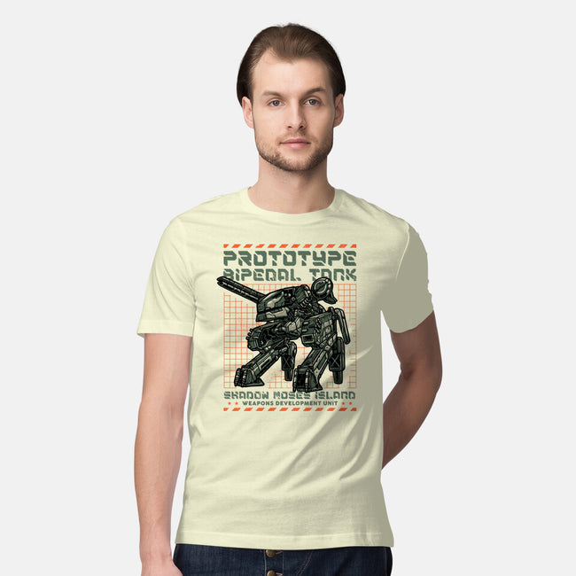 Prototype Bipedal Tank-Mens-Premium-Tee-momma_gorilla