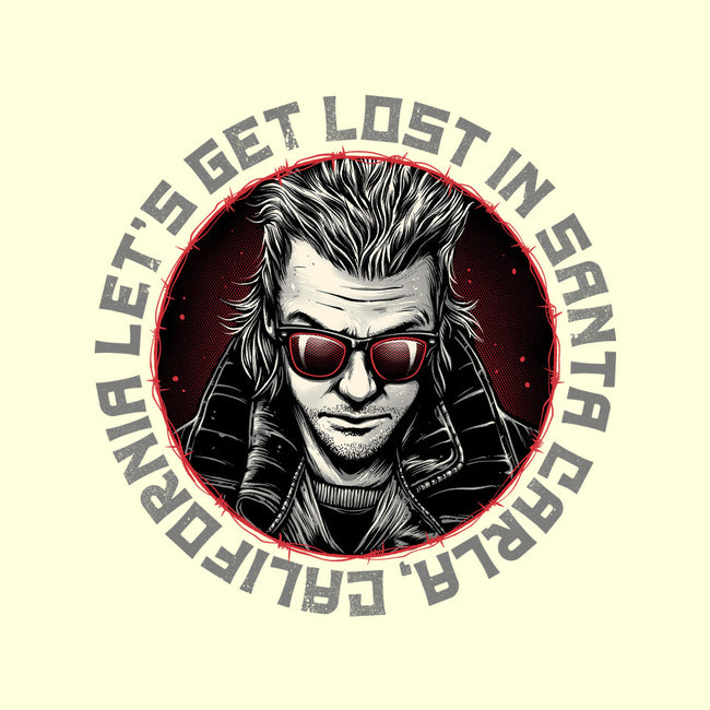 Get Lost In Santa Carla-Mens-Basic-Tee-momma_gorilla
