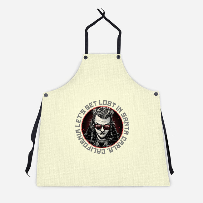 Get Lost In Santa Carla-Unisex-Kitchen-Apron-momma_gorilla