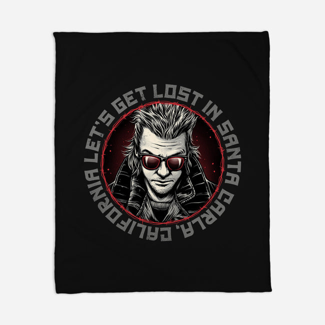 Get Lost In Santa Carla-None-Fleece-Blanket-momma_gorilla