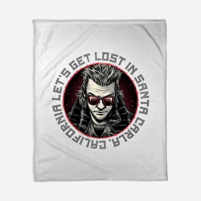Get Lost In Santa Carla-None-Fleece-Blanket-momma_gorilla