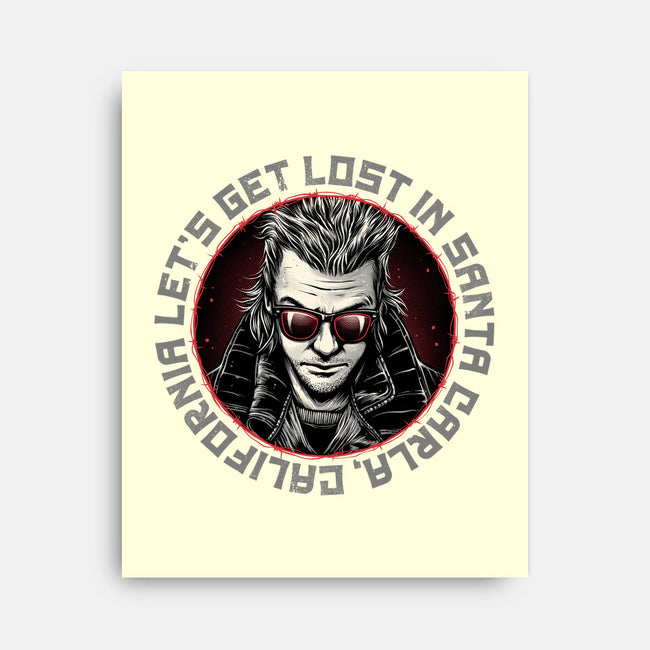 Get Lost In Santa Carla-None-Stretched-Canvas-momma_gorilla