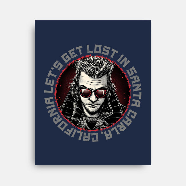 Get Lost In Santa Carla-None-Stretched-Canvas-momma_gorilla
