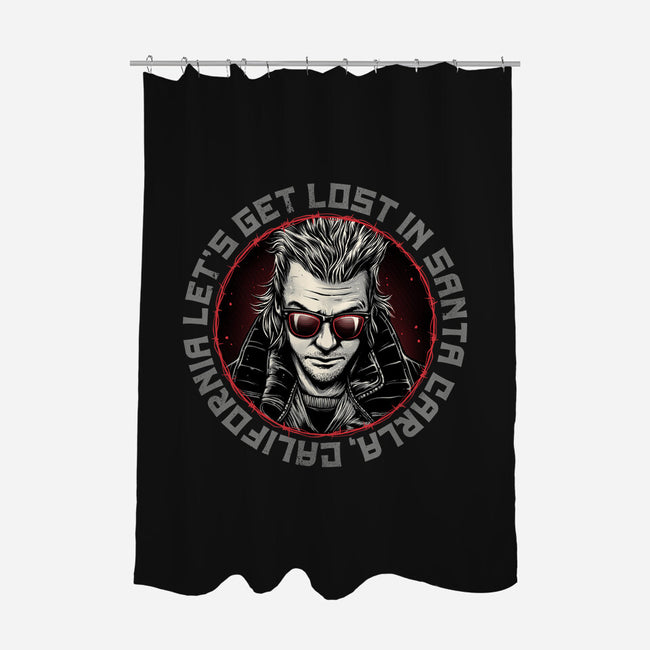 Get Lost In Santa Carla-None-Polyester-Shower Curtain-momma_gorilla