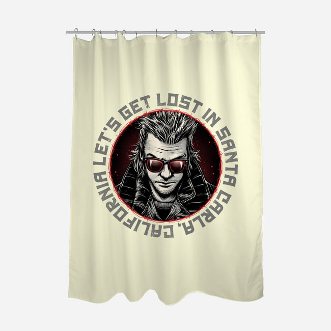 Get Lost In Santa Carla-None-Polyester-Shower Curtain-momma_gorilla