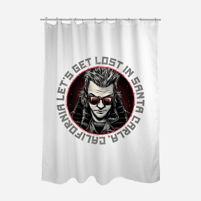 Get Lost In Santa Carla-None-Polyester-Shower Curtain-momma_gorilla