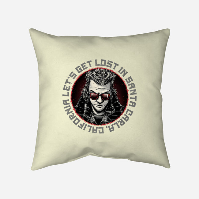 Get Lost In Santa Carla-None-Removable Cover w Insert-Throw Pillow-momma_gorilla
