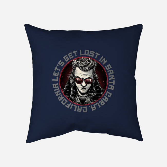 Get Lost In Santa Carla-None-Removable Cover w Insert-Throw Pillow-momma_gorilla