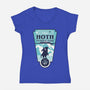 Freeze Your Wampa Off-Womens-V-Neck-Tee-BadBox