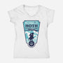 Freeze Your Wampa Off-Womens-V-Neck-Tee-BadBox