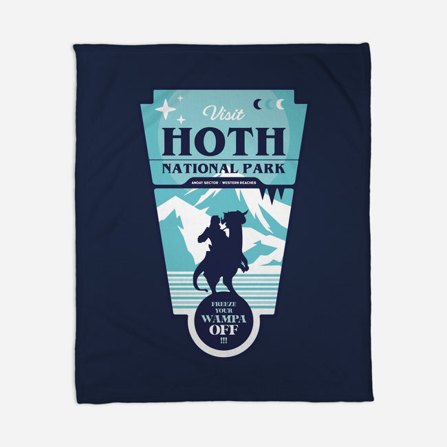 Freeze Your Wampa Off-None-Fleece-Blanket-BadBox