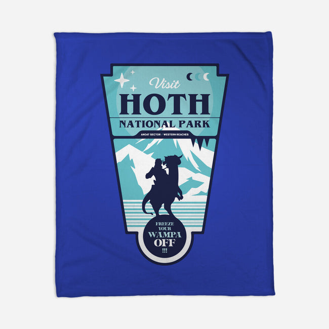 Freeze Your Wampa Off-None-Fleece-Blanket-BadBox