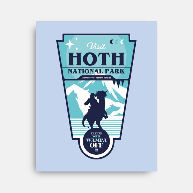 Freeze Your Wampa Off-None-Stretched-Canvas-BadBox