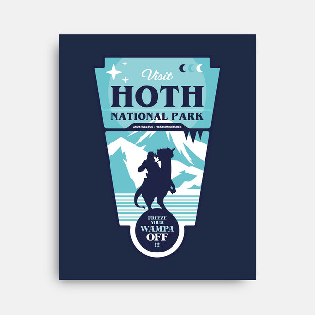 Freeze Your Wampa Off-None-Stretched-Canvas-BadBox