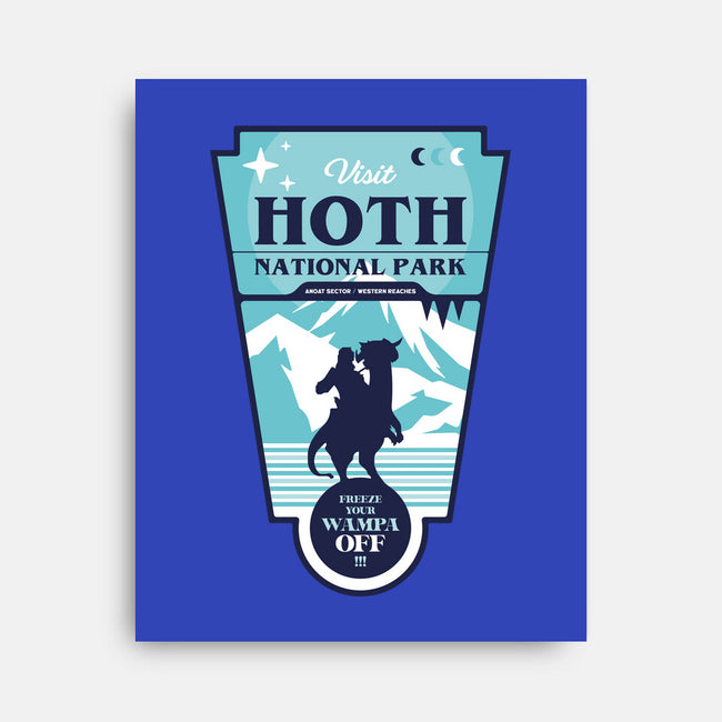 Freeze Your Wampa Off-None-Stretched-Canvas-BadBox