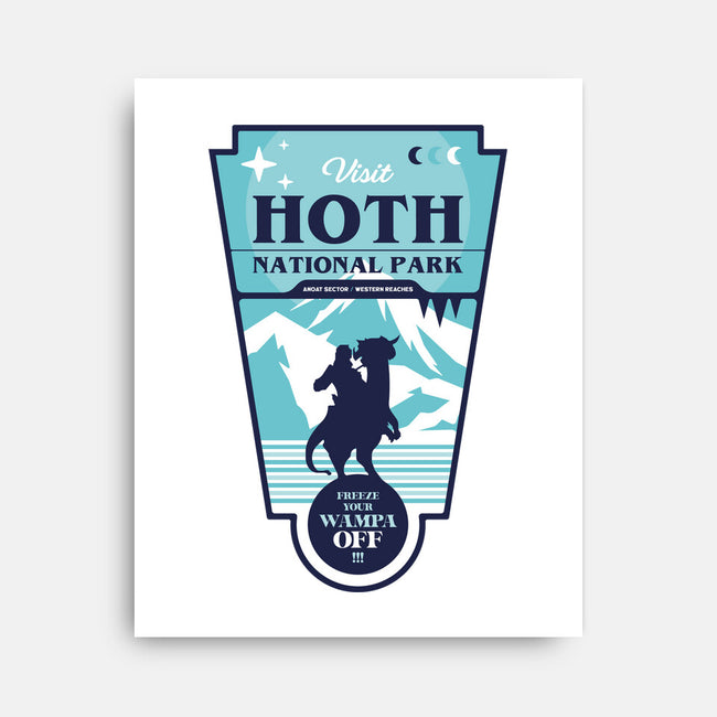 Freeze Your Wampa Off-None-Stretched-Canvas-BadBox