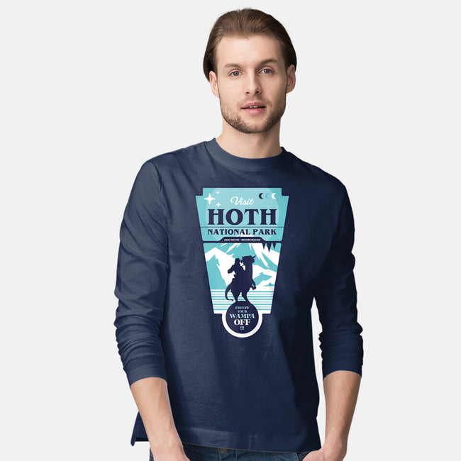 Freeze Your Wampa Off-Mens-Long Sleeved-Tee-BadBox