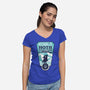 Freeze Your Wampa Off-Womens-V-Neck-Tee-BadBox