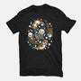 Otter Family-Womens-Fitted-Tee-Vallina84