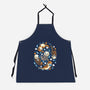 Otter Family-Unisex-Kitchen-Apron-Vallina84