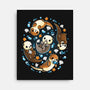 Otter Family-None-Stretched-Canvas-Vallina84