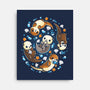 Otter Family-None-Stretched-Canvas-Vallina84