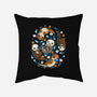Otter Family-None-Removable Cover w Insert-Throw Pillow-Vallina84