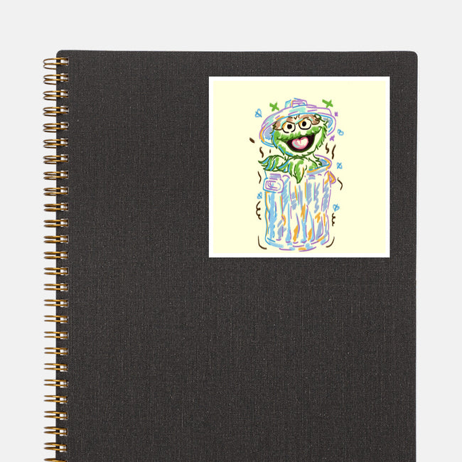 Trash Puppet-None-Glossy-Sticker-nickzzarto